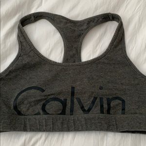 Calvin Klein sports bra